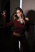 Burgundy Set vino tinto - Closet Club